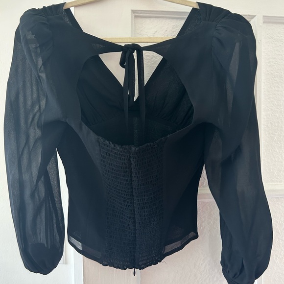 Black reformation top - Picture 1 of 3
